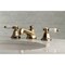 Kingston Brass KS4463BPL Bel-Air 8" Widespread Bathroom Faucet, Antique Brass KS4463BPL - alternate 3
